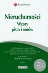 Nieruchomości Wzory pism i umów z płytą CD w sklepie internetowym Booknet.net.pl