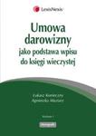 Umowa darowizny jako podstawa wpisu do księgi wieczystej w sklepie internetowym Booknet.net.pl