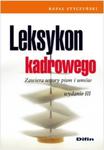 Leksykon kadrowego w sklepie internetowym Booknet.net.pl