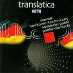 Translatica Słownik naukowo-techniczny niemiecko-polski polsko-niemiecki (Płyta CD) w sklepie internetowym Booknet.net.pl