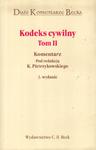 Kodeks cywilny. Komentarz. Tom II. 3 wydanie w sklepie internetowym Booknet.net.pl