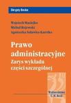 Prawo administracyjne Zarys wykładu części szczególnej w sklepie internetowym Booknet.net.pl