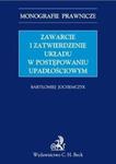 Zawarcie i zatwierdzenie układu w postępowaniu upadłościowym w sklepie internetowym Booknet.net.pl