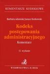Kodeks postępowania administracyjnego Komentarz w sklepie internetowym Booknet.net.pl