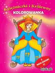 Księżniczki i Królewny. Kolorowanka z naklejkami w sklepie internetowym Booknet.net.pl