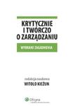 Krytycznie i twórczo o zarządzaniu w sklepie internetowym Booknet.net.pl