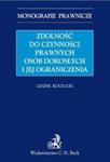 Zdolność do czynności prawnych osób dorosłych i jej ograniczenia w sklepie internetowym Booknet.net.pl