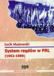 System rządów w PRL 1952-1989 w sklepie internetowym Booknet.net.pl