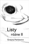 Listy różne II w sklepie internetowym Booknet.net.pl