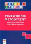 Witaj szkoło 1 Przewodnik metodyczny z płytą CD część 3 w sklepie internetowym Booknet.net.pl