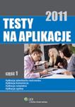 Testy na aplikacje 2011 Część 1 w sklepie internetowym Booknet.net.pl