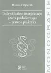 Indywidualne interpretacje prawa podatkowego - prawo i praktyka w sklepie internetowym Booknet.net.pl