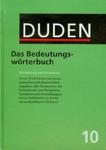 Duden 10 Das Bedeutungsworterbuch w sklepie internetowym Booknet.net.pl