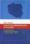 Polityka regionalna w Polsce w sklepie internetowym Booknet.net.pl