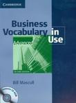 Business Vocabulary in Use Advanced + CD w sklepie internetowym Booknet.net.pl