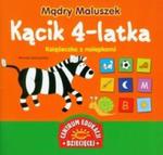 Mądry Maluszek. Kącik 4-latka. Książeczka z nalepkami w sklepie internetowym Booknet.net.pl