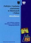 Polityka i badania oświatowe w Niemczech i Polsce w sklepie internetowym Booknet.net.pl