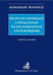 Prawo do informacji o działaniach władz publicznych Unii Europejskiej w sklepie internetowym Booknet.net.pl