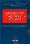 Niezespolona administracja rządowa w sklepie internetowym Booknet.net.pl