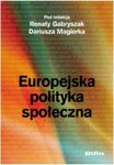 Europejska polityka społeczna w sklepie internetowym Booknet.net.pl