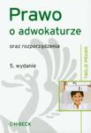 Prawo o adwokaturze w sklepie internetowym Booknet.net.pl