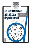 Jakościowa analiza dyskursu w naukach społecznych w sklepie internetowym Booknet.net.pl