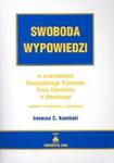 Swoboda wypowiedzi w orzeczeniach Europejskiego Trybunału Praw Człowieka w Strasburgu w sklepie internetowym Booknet.net.pl