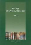 Między oryginałem a przekładem XVI w sklepie internetowym Booknet.net.pl