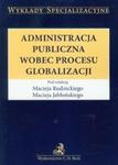 Administracja publiczna wobec procesu globalizacji w sklepie internetowym Booknet.net.pl