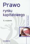 Prawo rynku kapitałowego w sklepie internetowym Booknet.net.pl