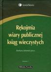 Rękojmia wiary publicznej ksiąg wieczystych w sklepie internetowym Booknet.net.pl