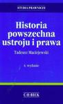 Historia powszechna ustroju i prawa w sklepie internetowym Booknet.net.pl