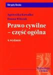 Prawo cywilne - część ogólna w sklepie internetowym Booknet.net.pl