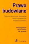 Prawo budowlane Warunki techniczne budynków Nadzór inwestorski Projekt budowlany w sklepie internetowym Booknet.net.pl