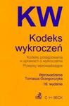 Kodeks wykroczeń Kodeks postępowania w sprawach o wykroczenia Przepisy wprowadzające w sklepie internetowym Booknet.net.pl