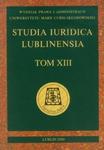Studia Iuridica Lublinensia t w sklepie internetowym Booknet.net.pl