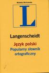 Popularny słownik ortograficzny. Język polski w sklepie internetowym Booknet.net.pl