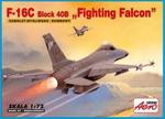 Model samolot - samolot myśliwsko-bombowy F-16C Block 40B "Fighting Falcon" 1:72 w sklepie internetowym Booknet.net.pl