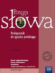 Potęga słowa. Klasa 2, liceum, część 1. Język polski. Romantyzm. Podręcznik (+CD) w sklepie internetowym Booknet.net.pl