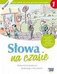 Słowa na czasie. Klasa 1, gimnazjum. Język polski. Podręcznik. Kształcenie językowe w sklepie internetowym Booknet.net.pl