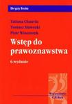 Wstęp do prawoznawstwa w sklepie internetowym Booknet.net.pl