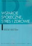 Wsparcie społeczne stres i zdrowie w sklepie internetowym Booknet.net.pl