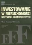 Inwestowanie w nieruchomości na rynkach międzynarodowych w sklepie internetowym Booknet.net.pl