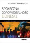 Społeczna odpowiedzialność biznesu w aspekcie teoretycznym i empirycznym w sklepie internetowym Booknet.net.pl