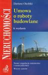 Umowa o roboty budowlane w sklepie internetowym Booknet.net.pl