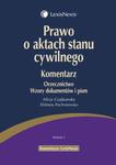 Prawo o aktach stanu cywilnego Komentarz w sklepie internetowym Booknet.net.pl