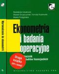 Ekonometria i badania operacyjne / Wprowadzenie do ekonometrii w sklepie internetowym Booknet.net.pl