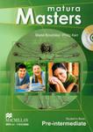 Matura Masters. Język angielski. Liceum. Pre-Intermediate. Student's Book - Podręcznik (+CD) w sklepie internetowym Booknet.net.pl