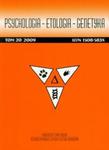 Psychologia etologia genetyka t.20/2009 w sklepie internetowym Booknet.net.pl