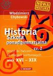 Historia 2 Wiek XVI-XIX Zeszyt do ćwiczeń na mapach konturowych w sklepie internetowym Booknet.net.pl